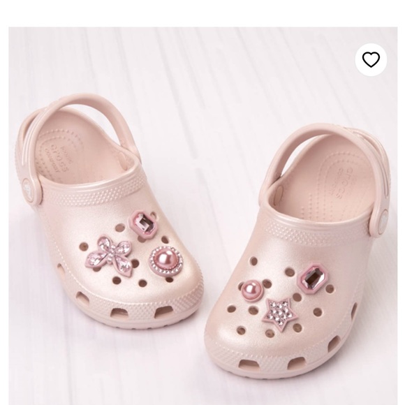 Pink gemstone crocs - Picture 1 of 5